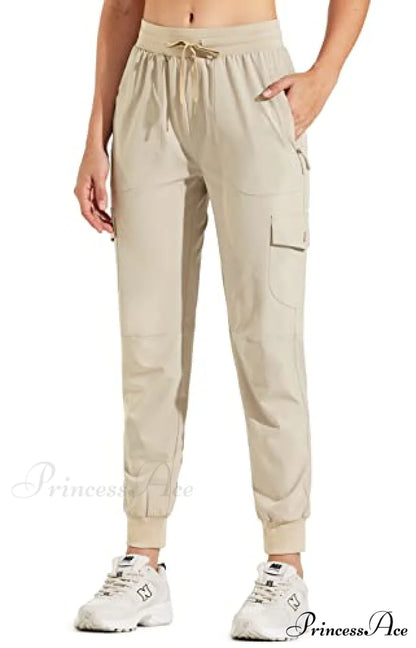 Hiking Cargo Joggers Pants Lightweight Quick Dry Capris Golf Pants