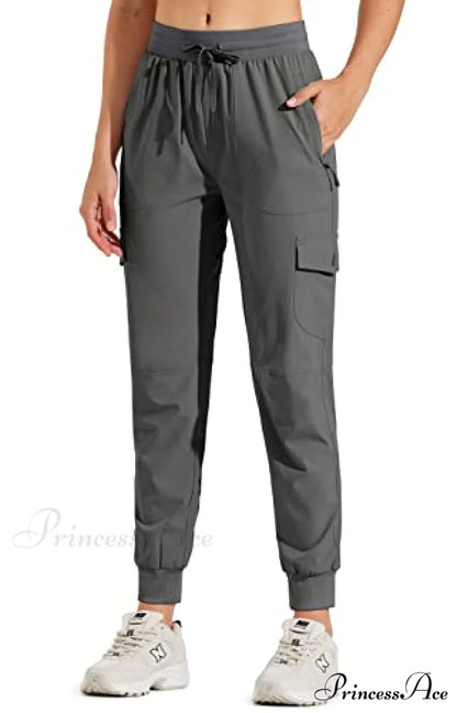 Hiking Cargo Joggers Pants Lightweight Quick Dry Capris Golf Pants