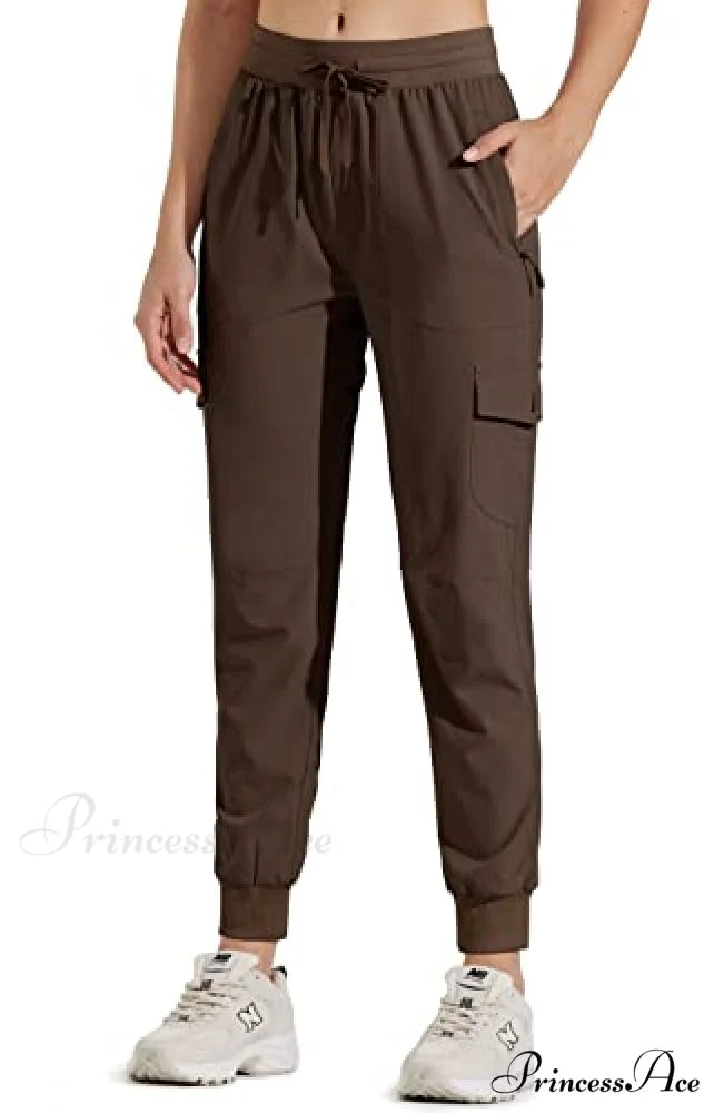 Hiking Cargo Joggers Pants Lightweight Quick Dry Capris Golf Pants