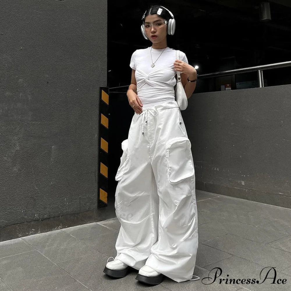 Hiphop Pockets Sweatpants Vintage Spice Girls