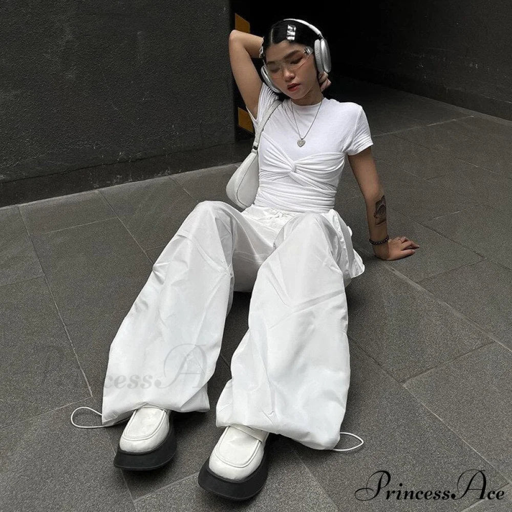 Hiphop Pockets Sweatpants Vintage Spice Girls