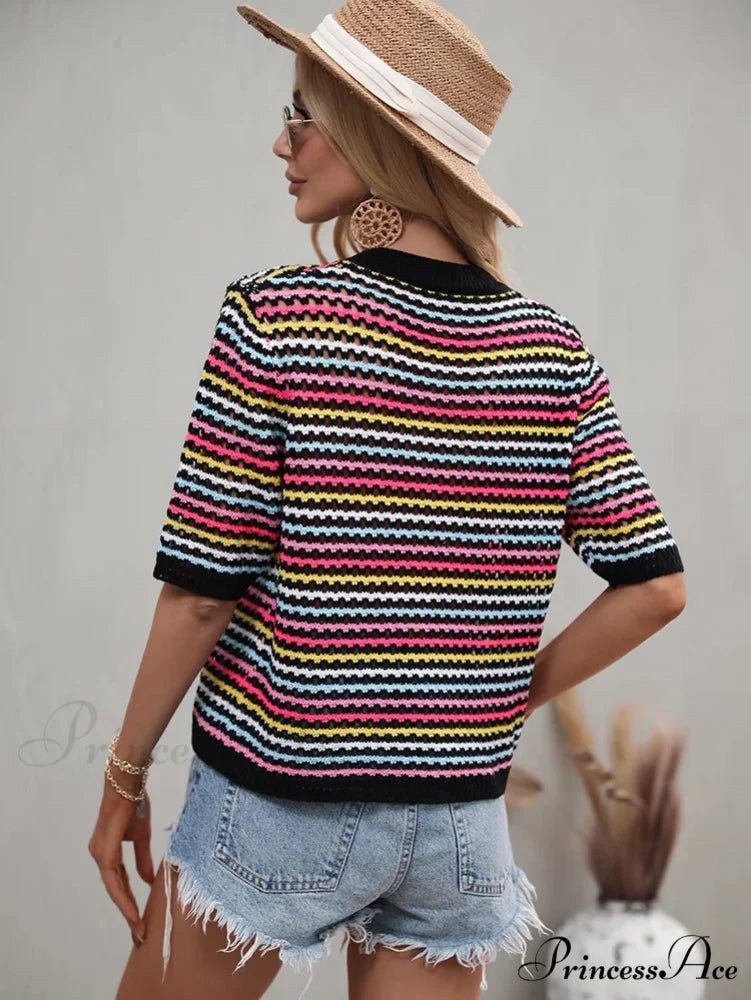 Hollow Out Knitted Trendy Crochet Tank Top