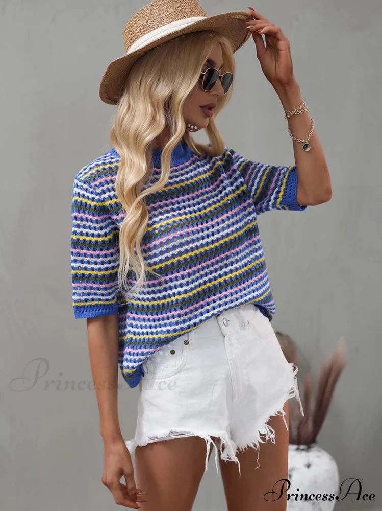 Hollow Out Knitted Trendy Crochet Tank Top