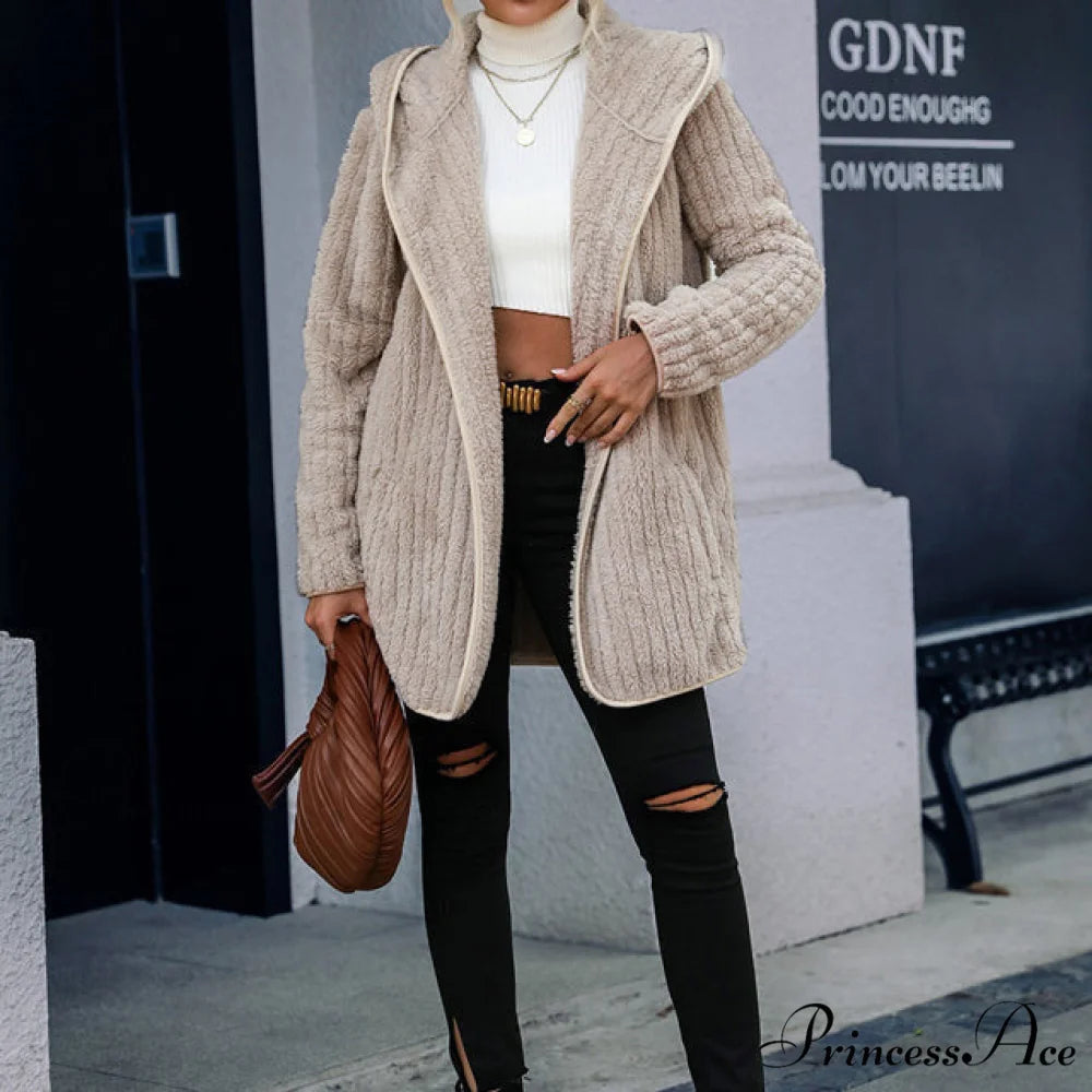 Hooded Coat for Warmth