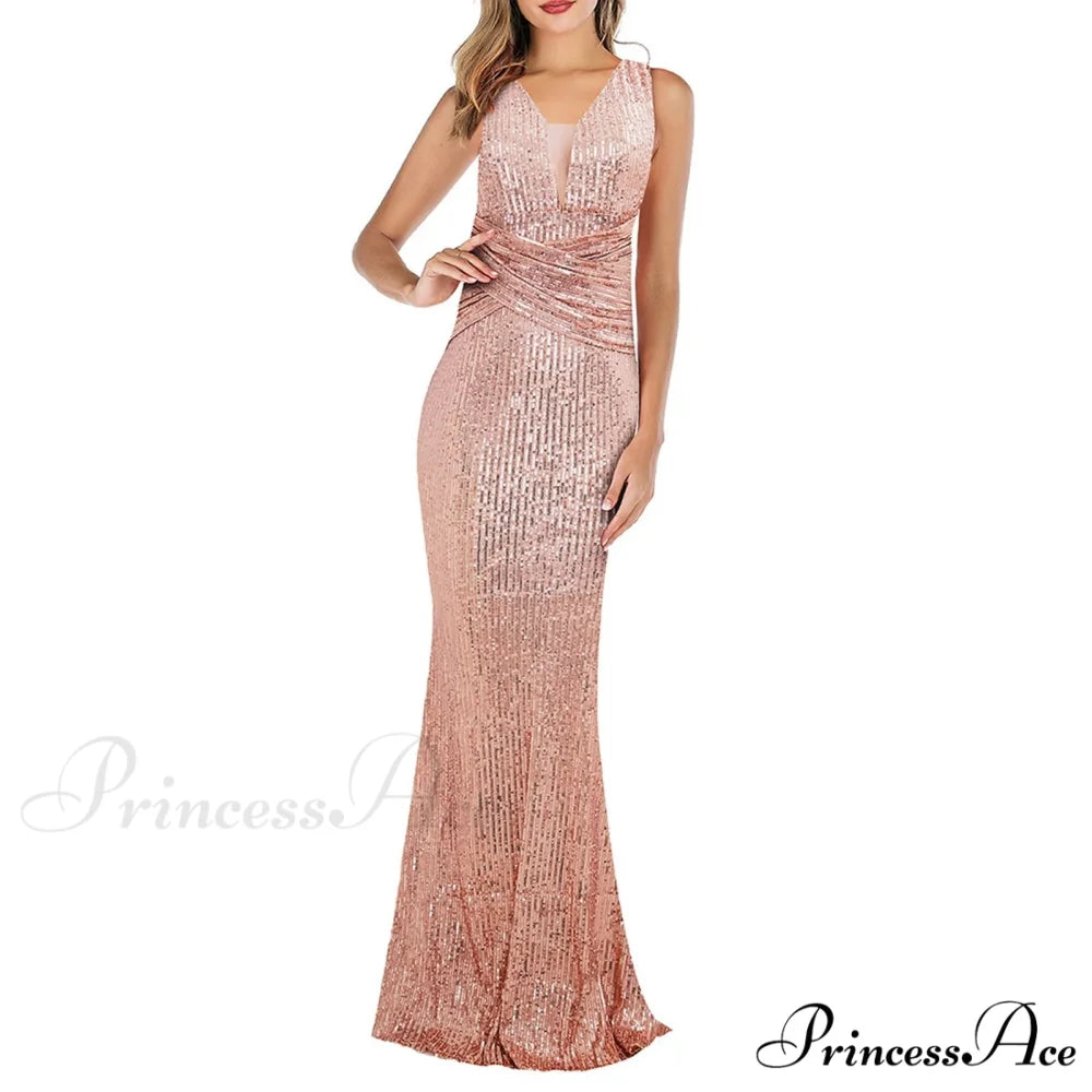 Hot Renaissance Medieval Costume Fitted Bodice And Witch Wedding Hooded Gown Robe Carnival Cosplay Dress Rose Gold / S