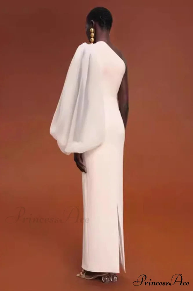 Hudson One Stylish Shoulder Gown