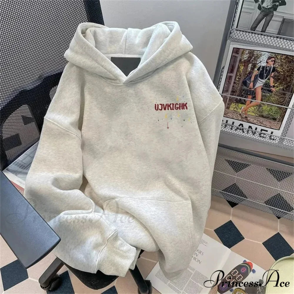 Humorous Graffiti Graphic Y2K Hoodie hoodies-241228