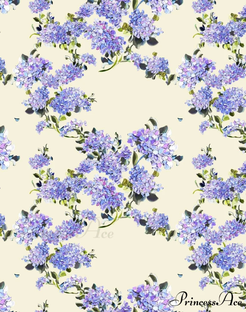 Hydrangea Chic Off-The-Shoulder Charming Floral Maxi Dress