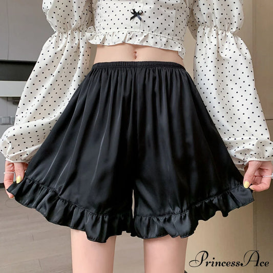 Ice Silk Safety Short Pants black / 38-55kg