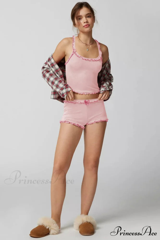 Idalia Corset Top Charming + Shorts Set