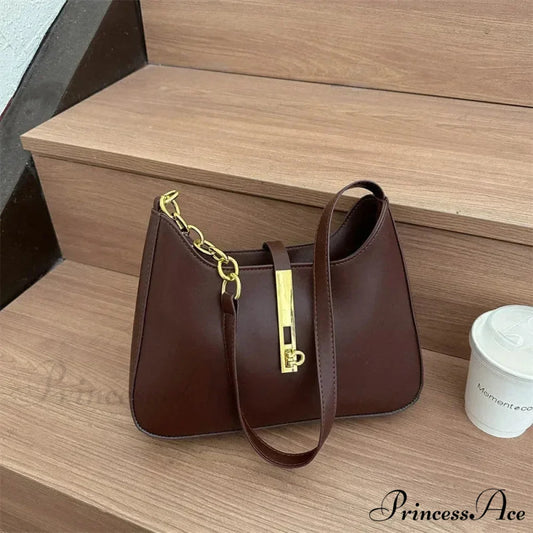 Imitation Suede Retro Traveler Shoulder Bag shoulder-250126