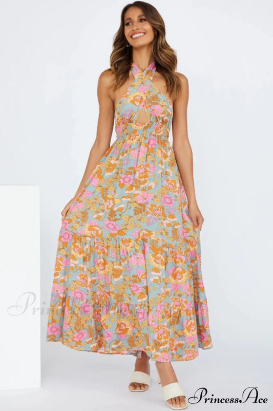 Important Piece Stylish Maxi Dress S / Sage