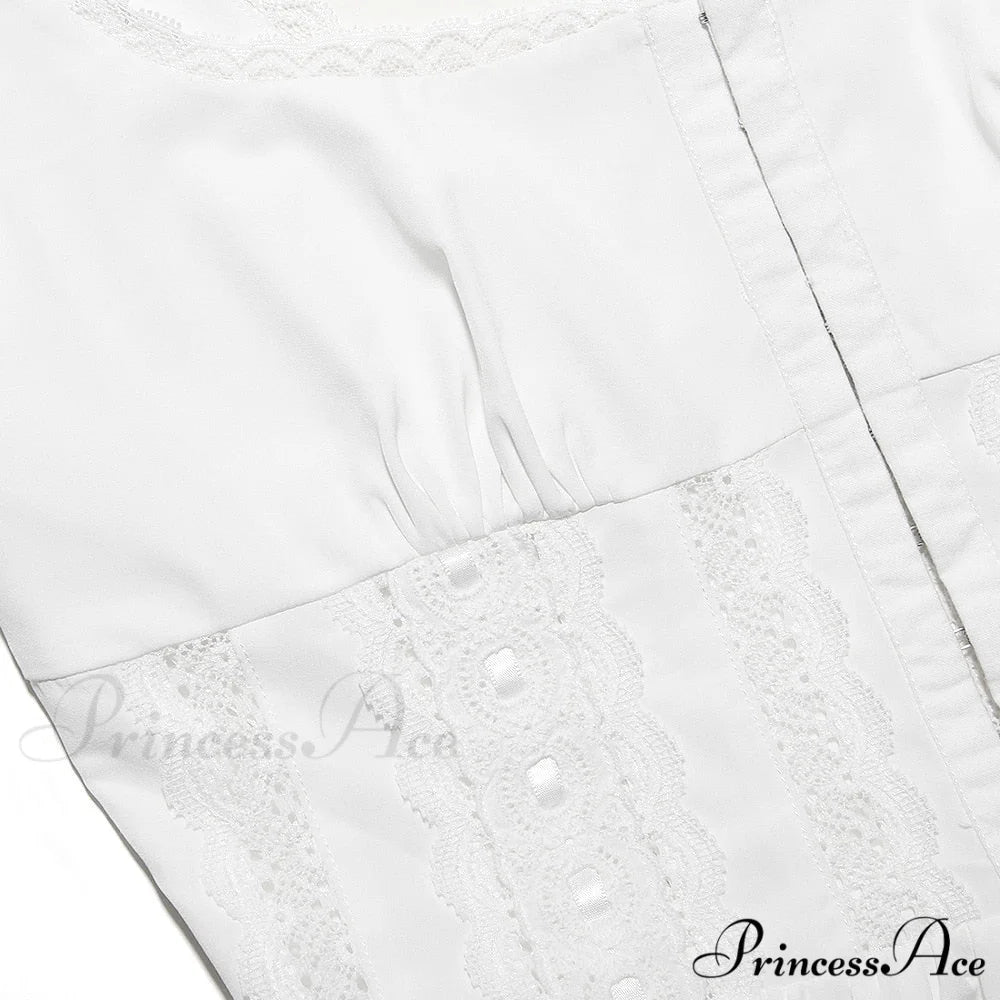 In the Clouds Charming Corset Bustier Midi Dress