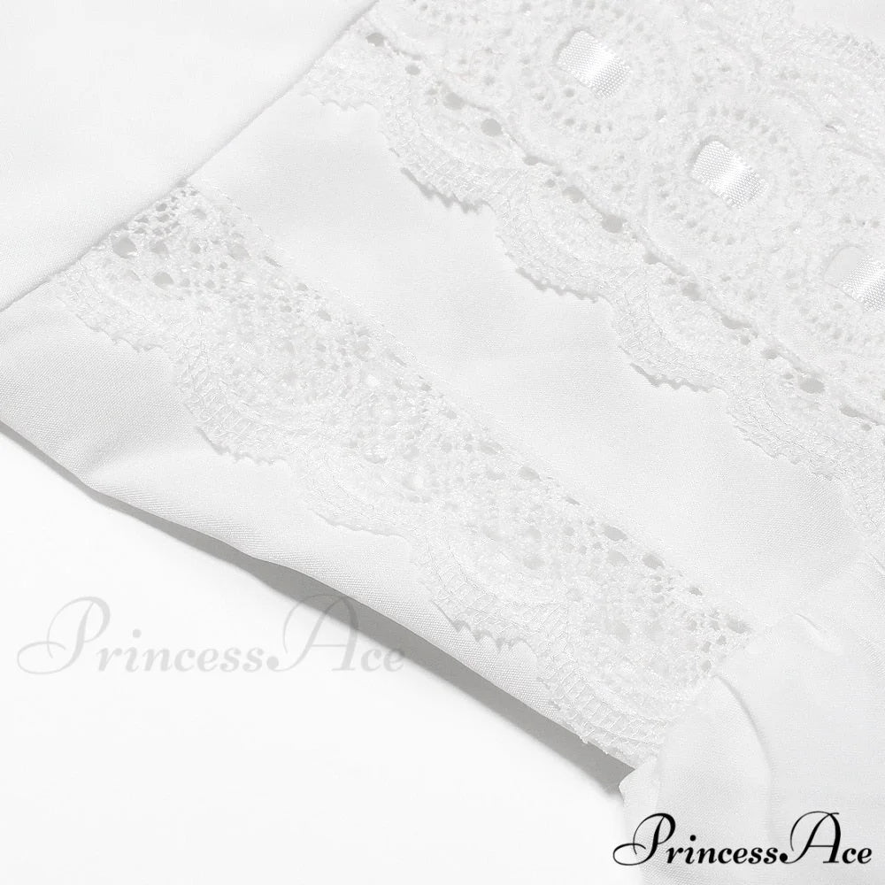 In the Clouds Charming Corset Bustier Midi Dress