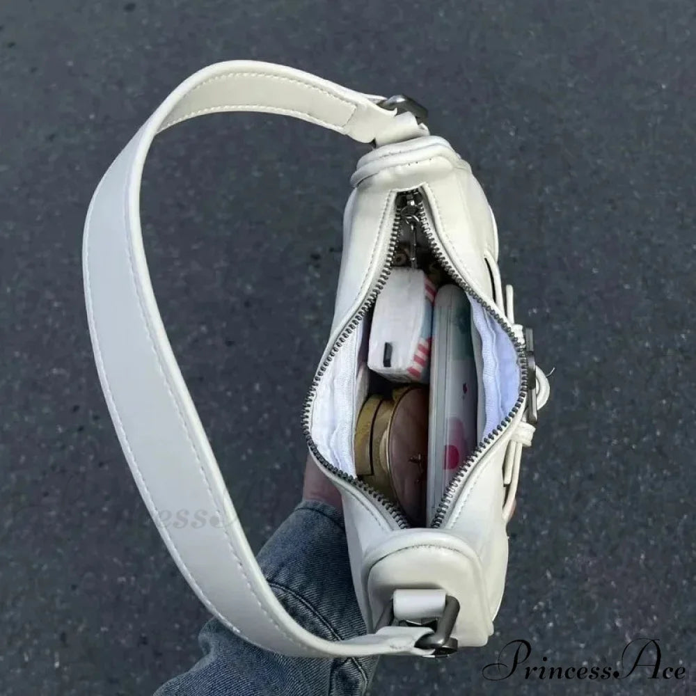 Informal Adorable Ivory Star Shoulder Purse shoulder-250126