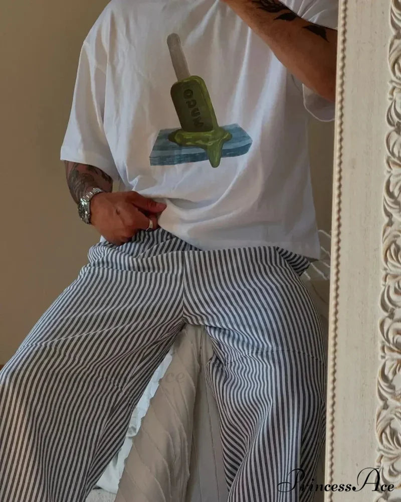 Informal Fish Year 2000 Graphic T-shirt white6 / S t-shirt-250223