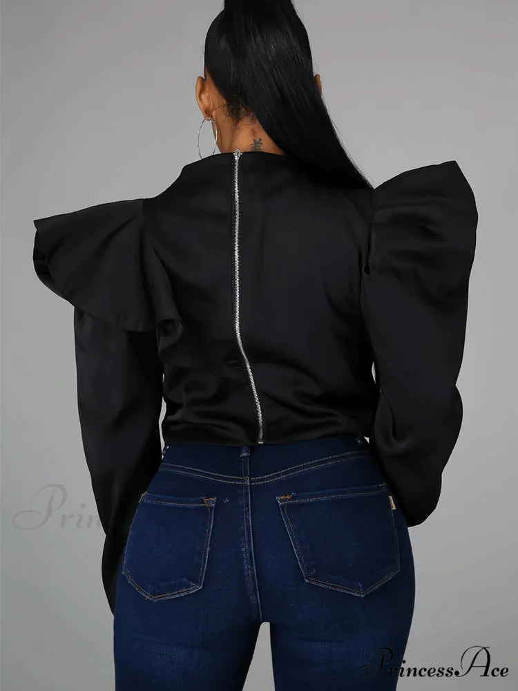 Irregular Tiered Graceful Midi Skirt