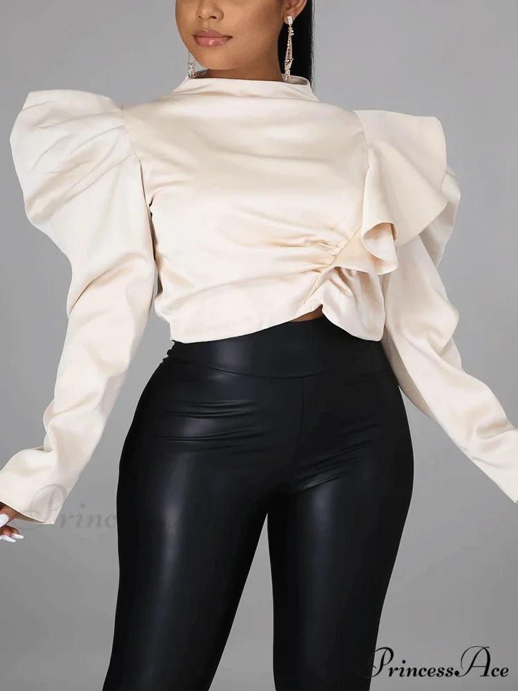 Irregular Tiered Graceful Midi Skirt