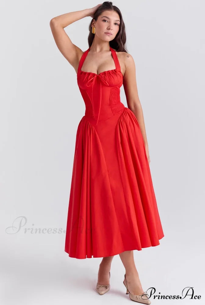 Isolde Floral Stylish Midi Dress