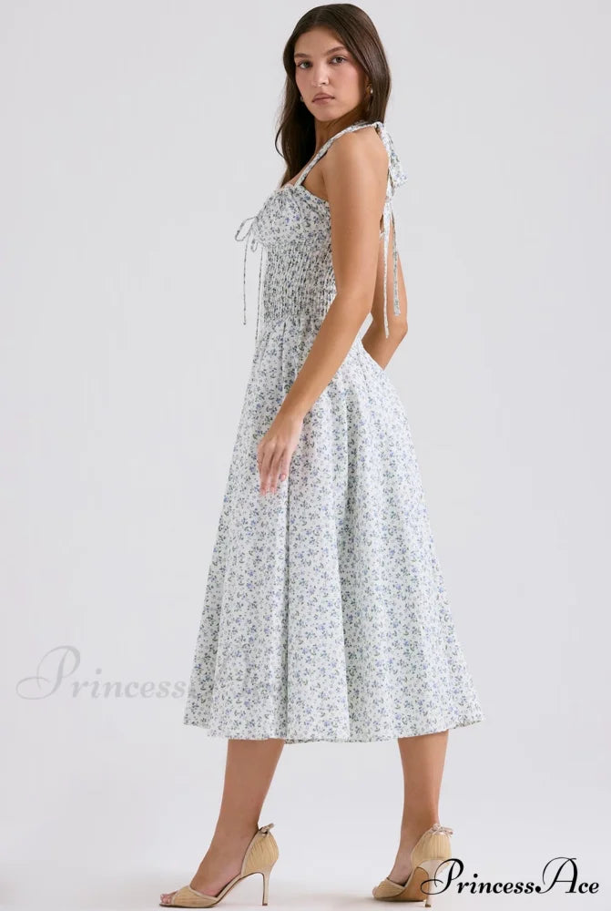 Isolde Floral Stylish Midi Dress