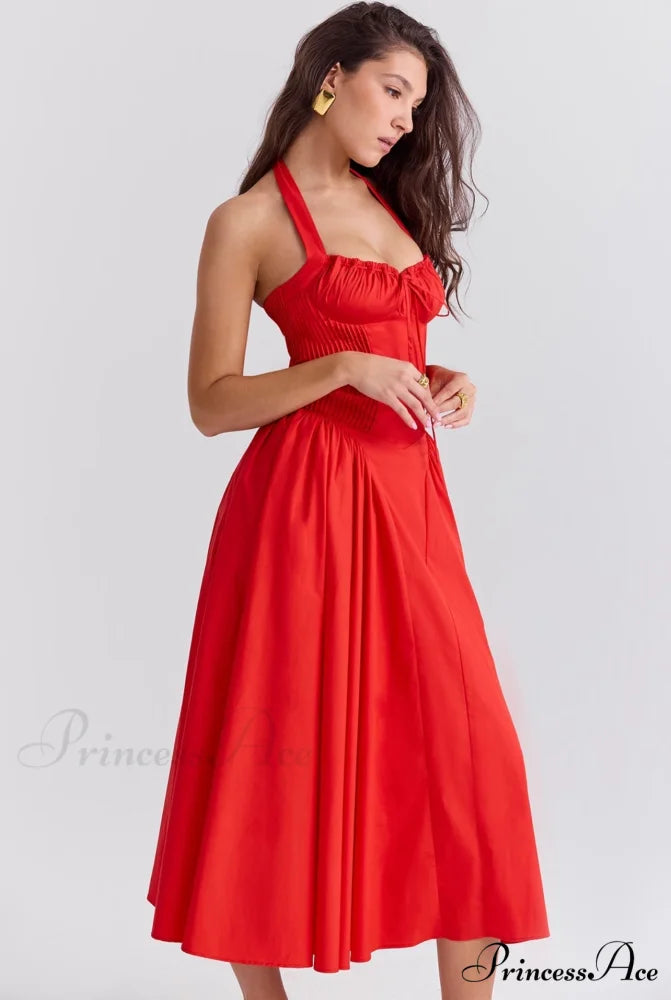 Isolde Floral Stylish Midi Dress