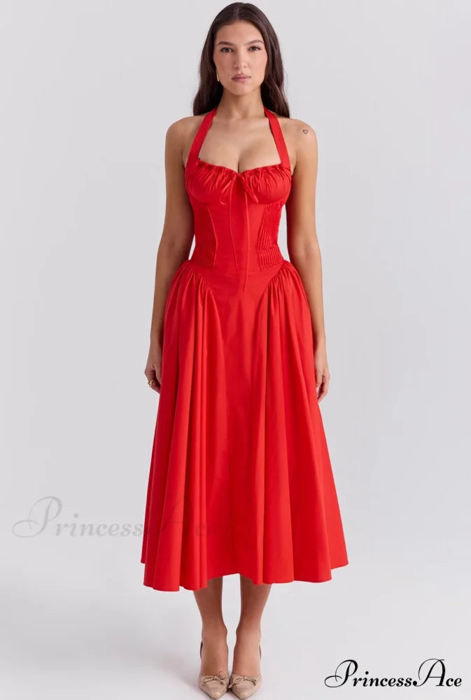 Isolde Floral Stylish Midi Dress