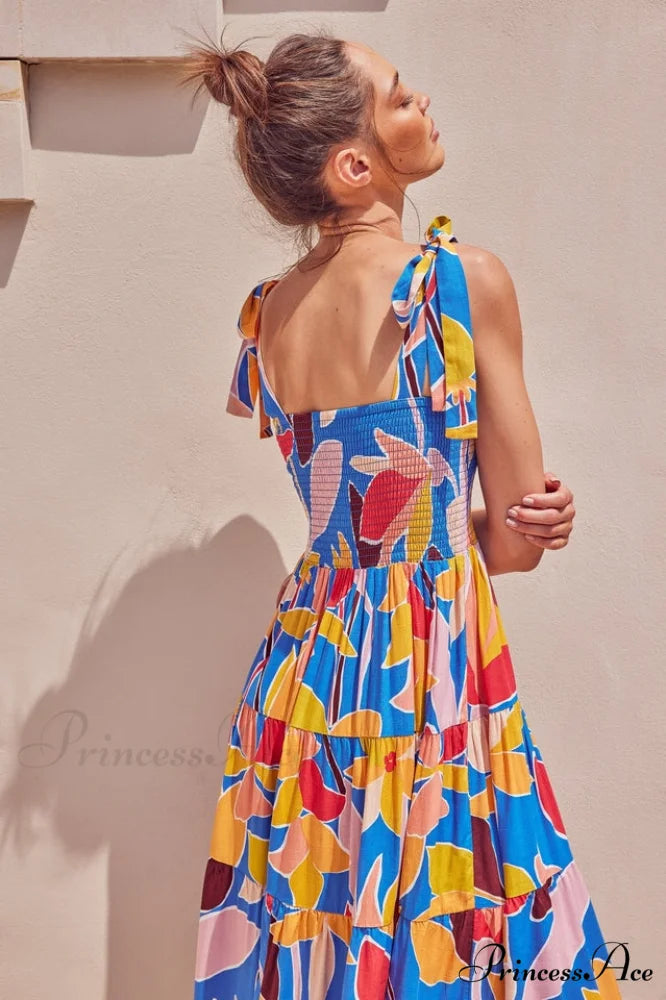 Jaclyn Smocked Stylish Maxi Dress