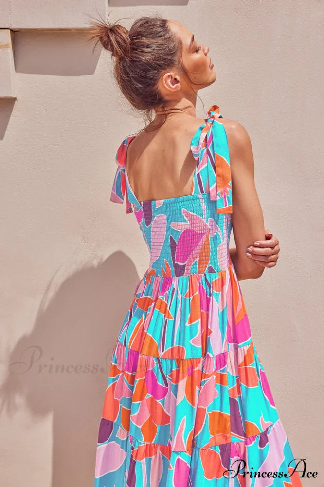 Jaclyn Smocked Stylish Maxi Dress