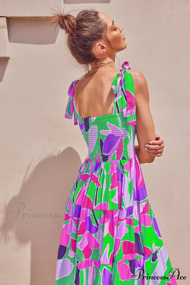 Jaclyn Smocked Stylish Maxi Dress