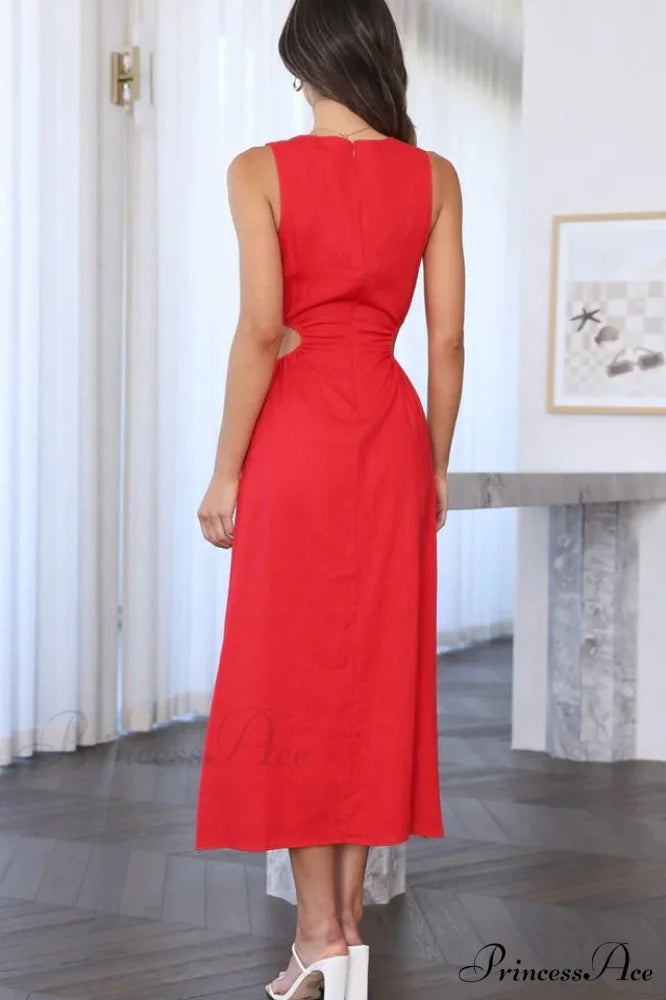 Jamila Elegant Midi Dress