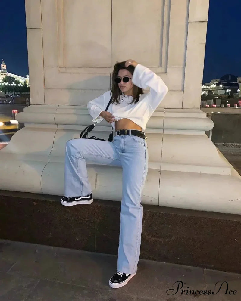JANAE Elegant JEANS Dark blue / L