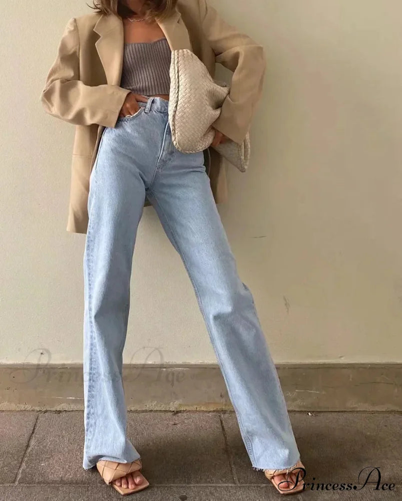 JANAE Elegant JEANS Dark blue / M