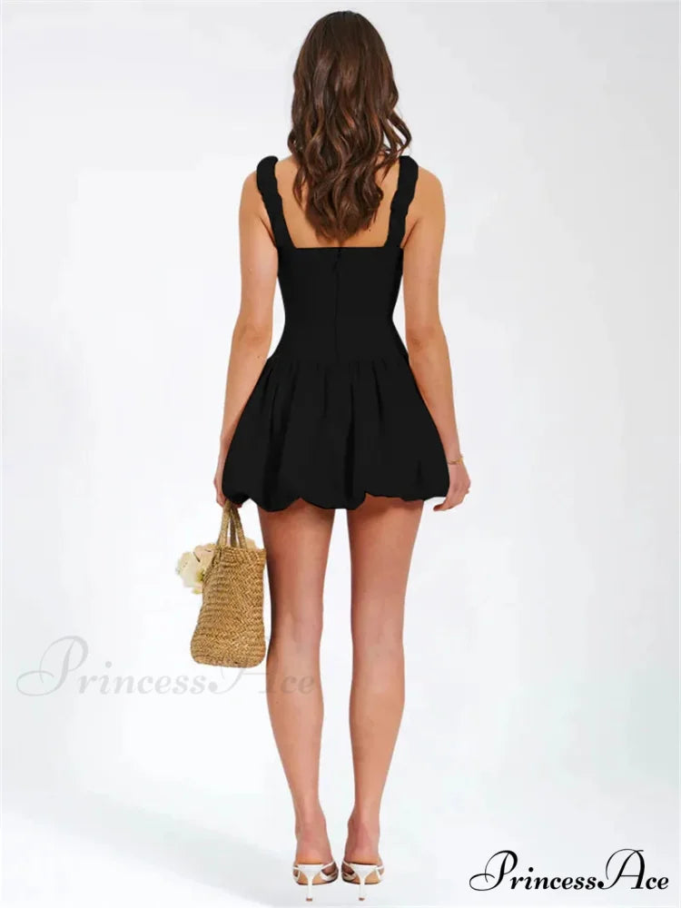 Jasmine Puff Stylish Mini Dress