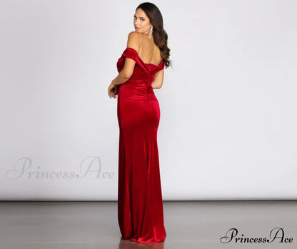 Jenisa Formal Off Charming The Shoulder Dress