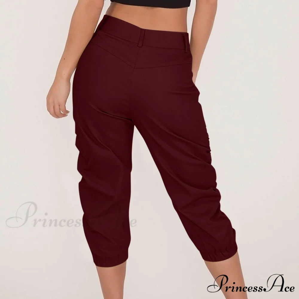 Jogging Beam Foot Fitness Pocket Loose Short Pants