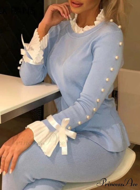 JULIA TOP S / sky blue