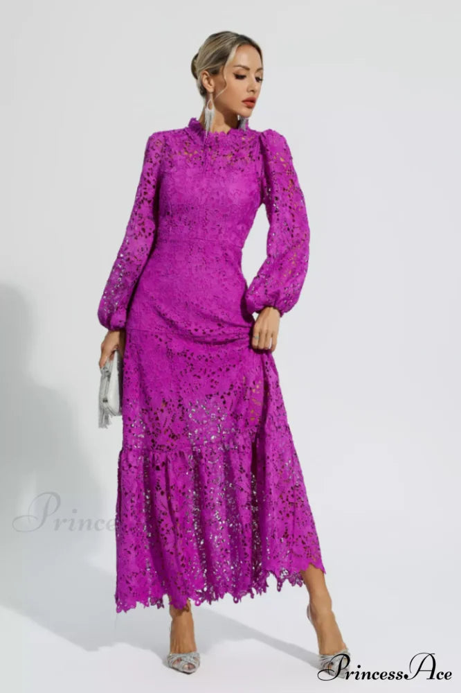 Julieta Cut Out Charming Long Sleeve Dress