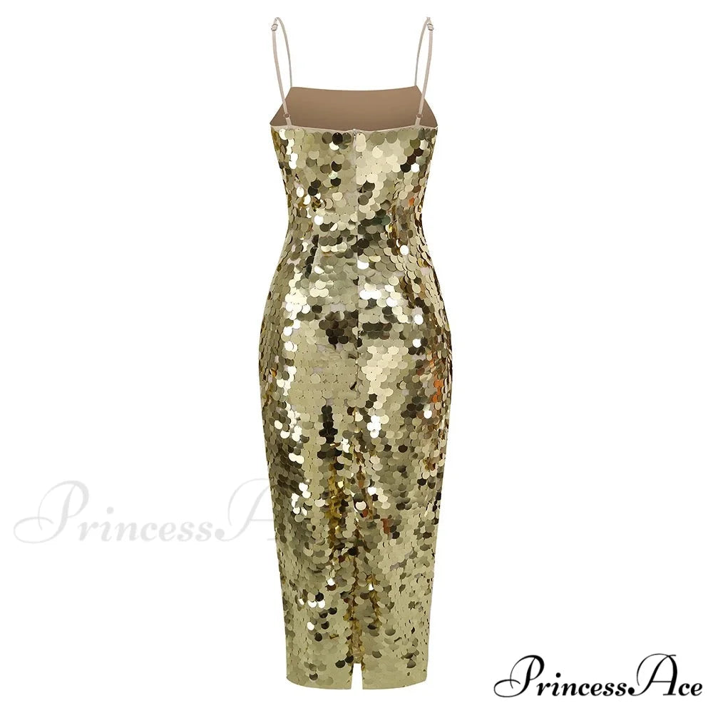 JUNIPER SEQUIN Stylish MAXI DRESS