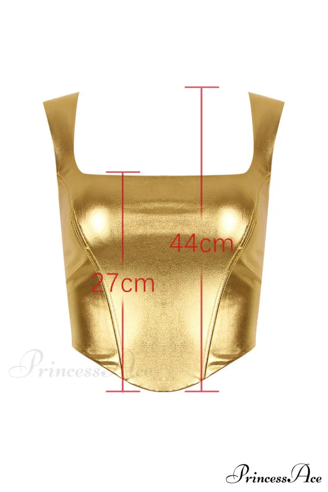 Karia Elegant Gold Corset XS / Gold
