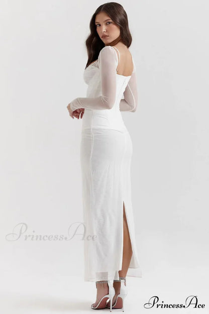 Katarina Black Stylish Maxi Dress