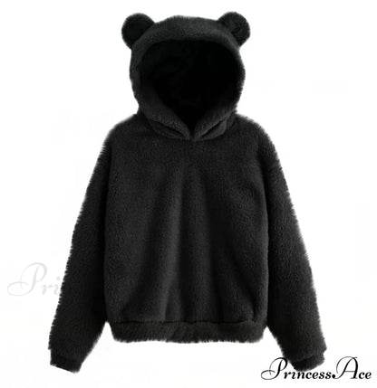 Kawaii Pullover Harajuku Oversize Hoodie black / S Sweatshirts & Hoodies-L
