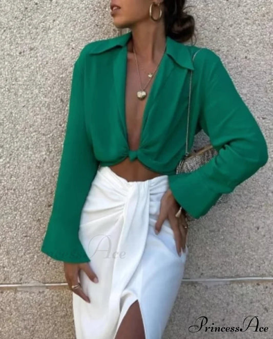 Kaya Green Top XS / Trendy Green