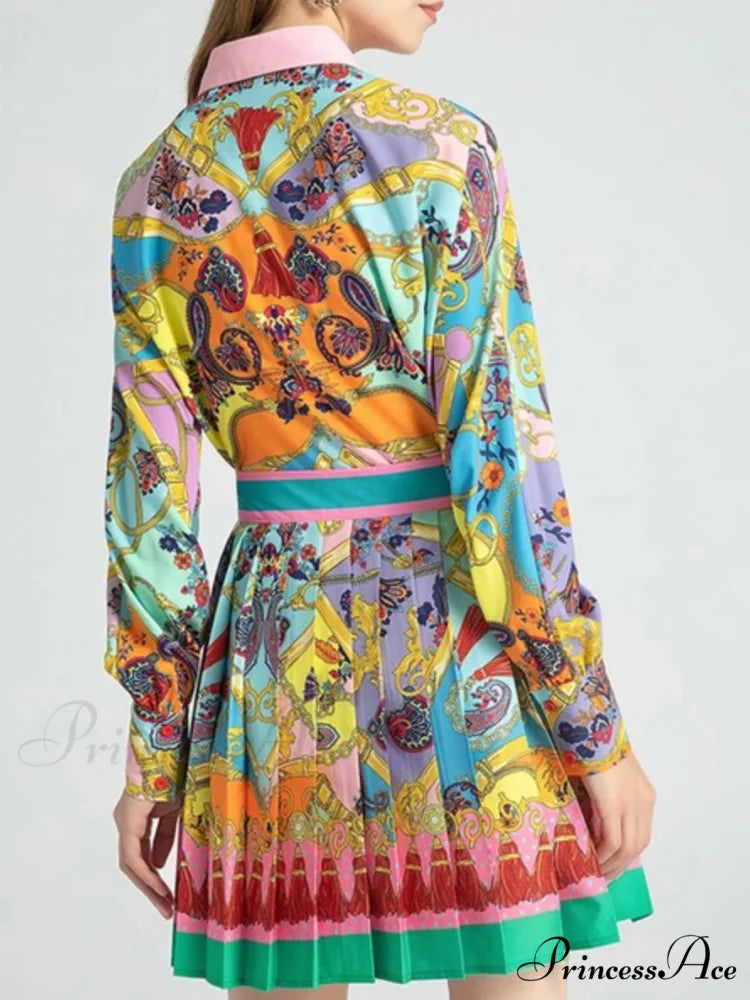 KERRY SHIRT AND SKIRT SET