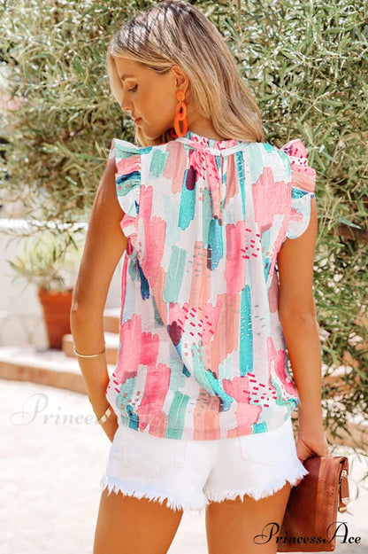 Kiera Flutter Stylish Sleeve Blouse