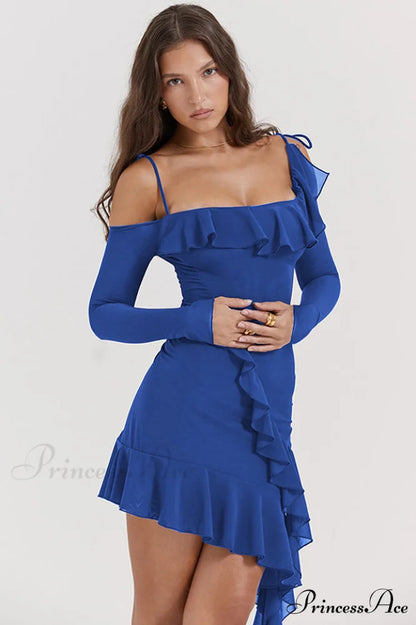 Kiki Ruffle Stylish Mini Dress