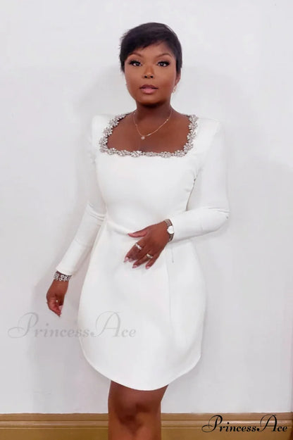 KIMBERLY Muse Stylish Diamond Dress