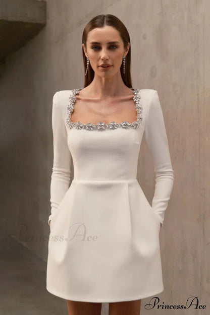 KIMBERLY Muse Stylish Diamond Dress
