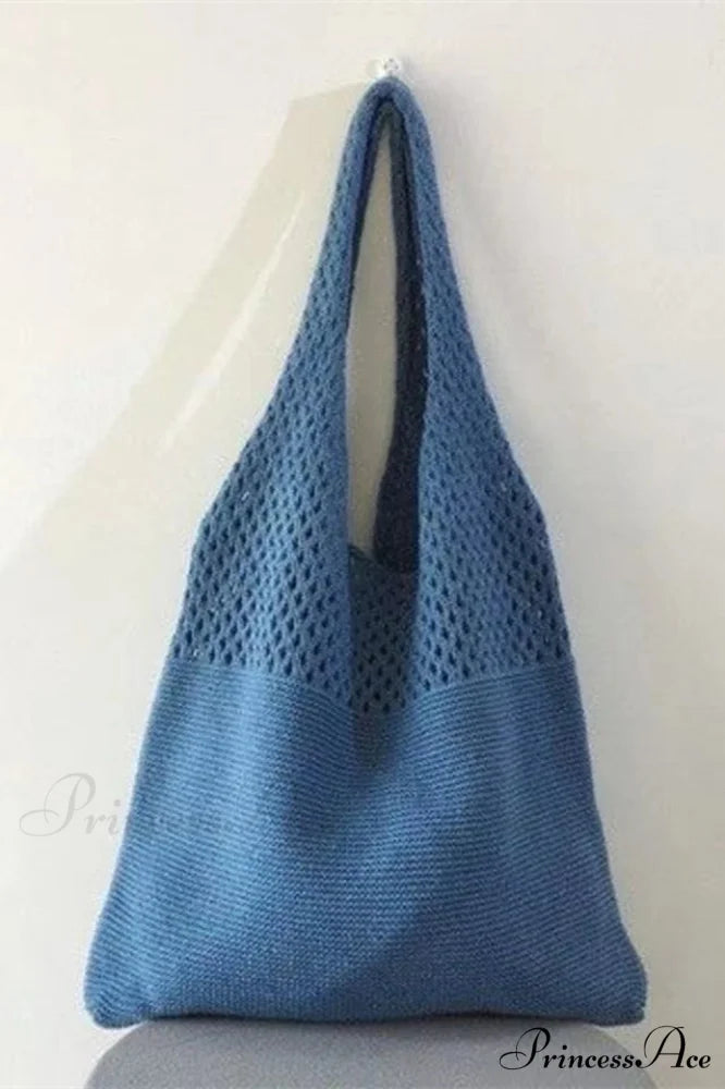 Knit Design Stylish Shoulder Bag Free Size / 10