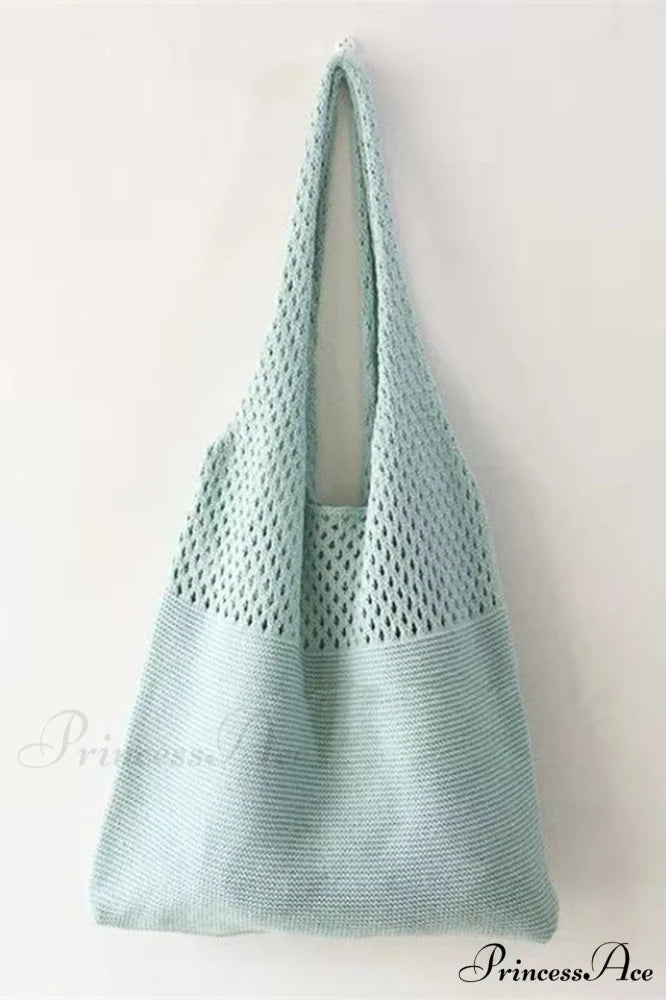 Knit Design Stylish Shoulder Bag Free Size / 2#