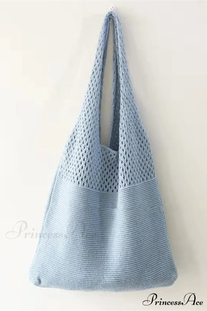 Knit Design Stylish Shoulder Bag Free Size / 5#